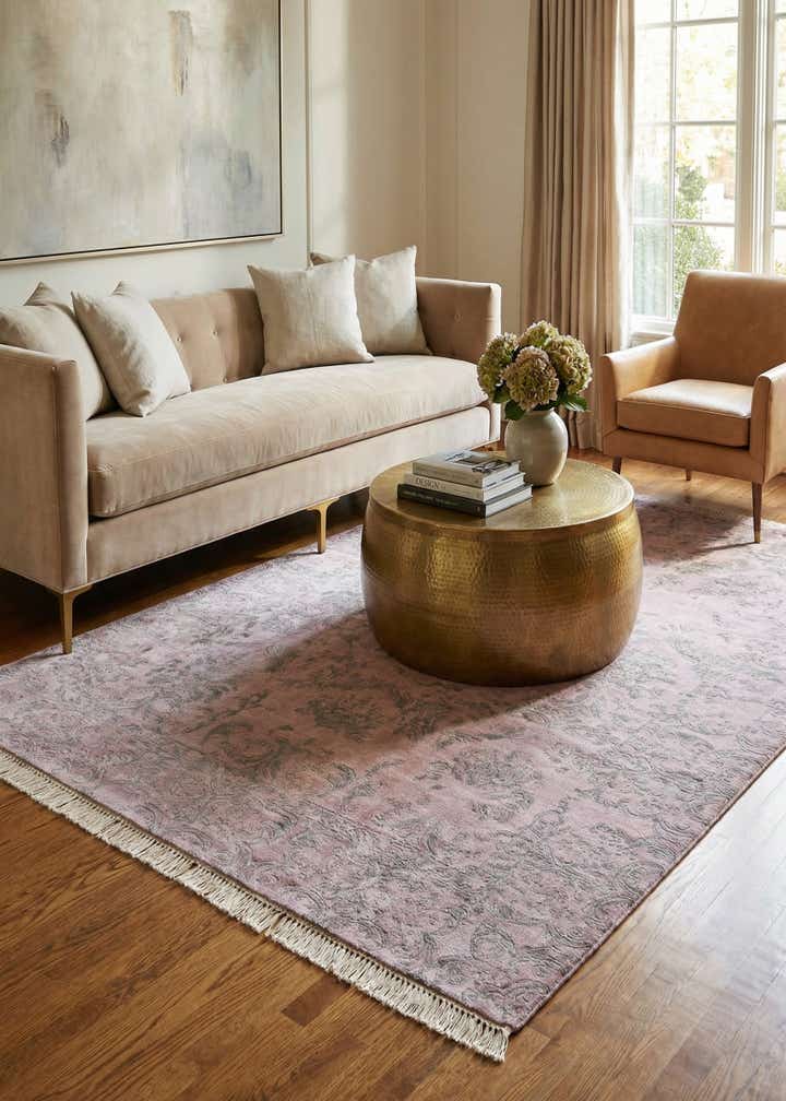 5' 7 x 7' 10 Hand Knotted Darya Wool Rug