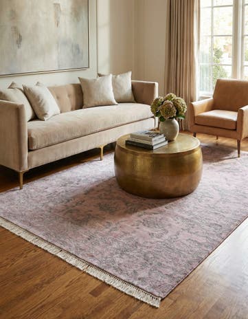 5' 7 x 7' 10 Hand Knotted Darya Wool Rug