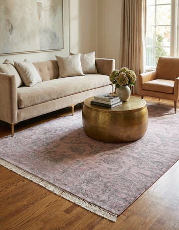 5' 7 x 7' 10 Hand Knotted Darya Wool Rug