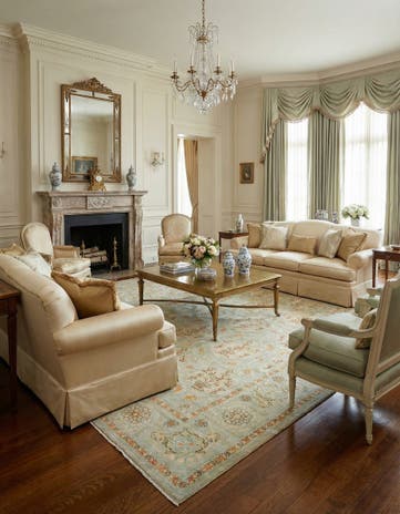 10' x 13' 11 Hand Knotted Kundan Rug