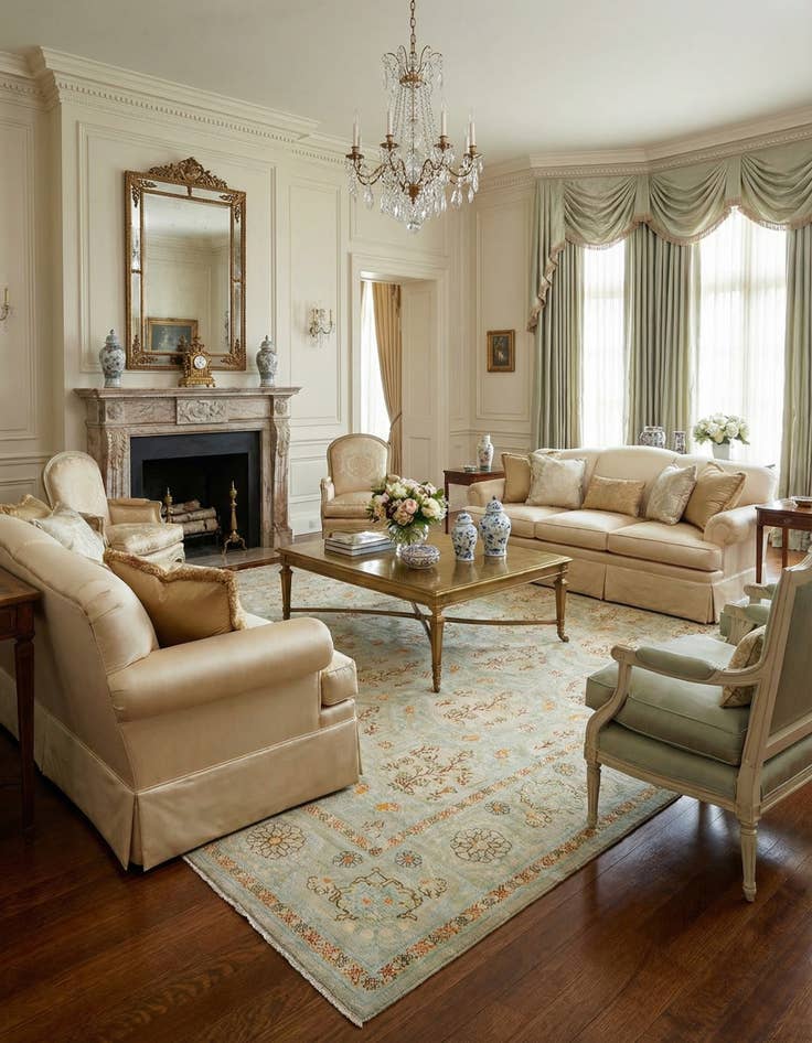 Detail image of 10' x 13' 11  Hand Knotted Kundan Rug