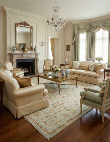 10' x 13' 11 Hand Knotted Kundan Rug