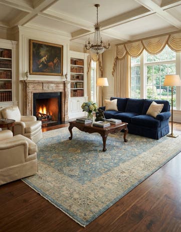 9' 7 x 14' Ziegler Wool Rug