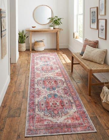 2' x 10' Washable Maahru Runner Rug