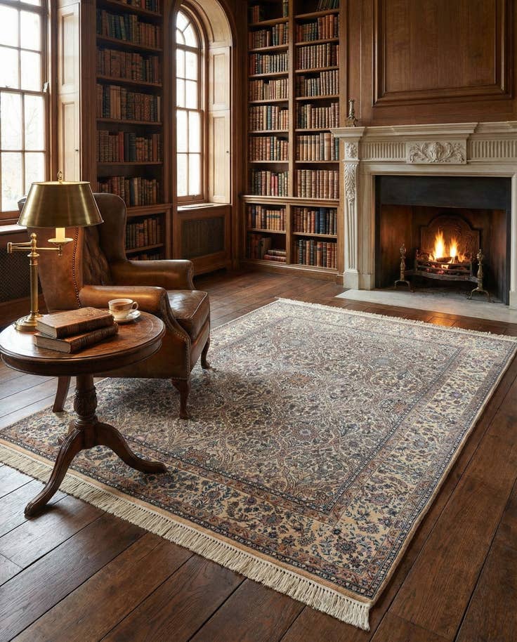 Detail image of 6' 2 x 7' 10 Nain Rug