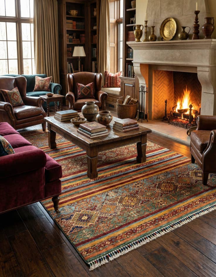 Detail image of 5' 7 x 7' 11 Ariana Ziegler Wool Rug