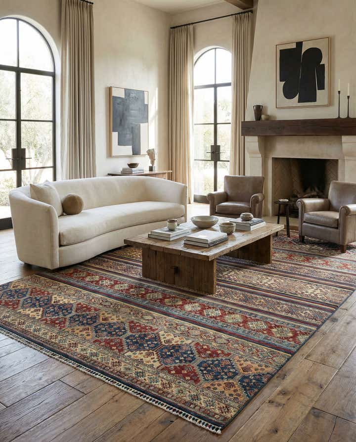 8' 9 x 11' 10 Hand Knotted Ariana Ziegler Rug