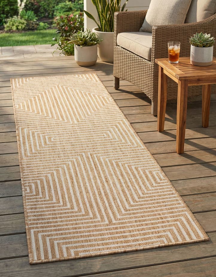 2' x 6' Easy-Clean Modern Indoor / Outdoor...