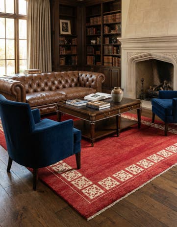 9' 6 x 12' 5 Pakistan Wool Rug
