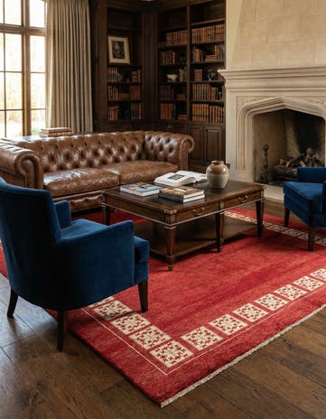 9' 6 x 12' 5 Pakistan Wool Rug