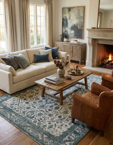 9' 2 x 12' 11 Hand Knotted Ultra Vintage Persian Wool Rug