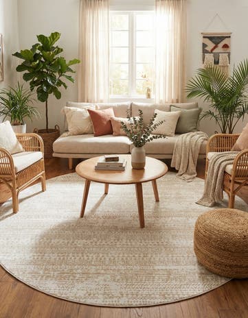 10' 8 x 10' 8 Hermitage Round Rug