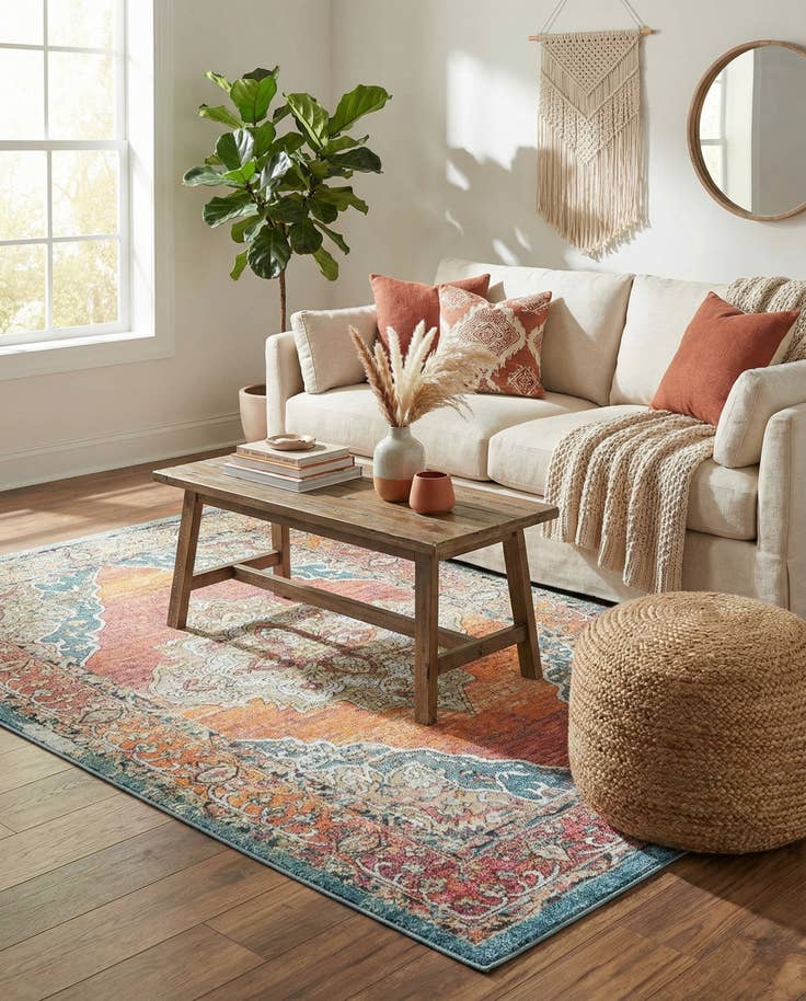 Detail image of 5' x 8' Isabella Rug