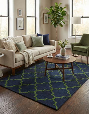 5' 2 x 7' 6 Luna Wool Rug