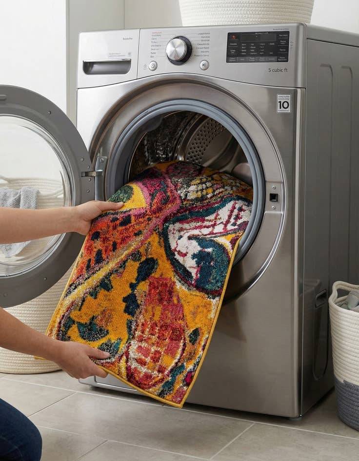 Detail image of  2' x 4'  Washable Haerfest Runner Rug