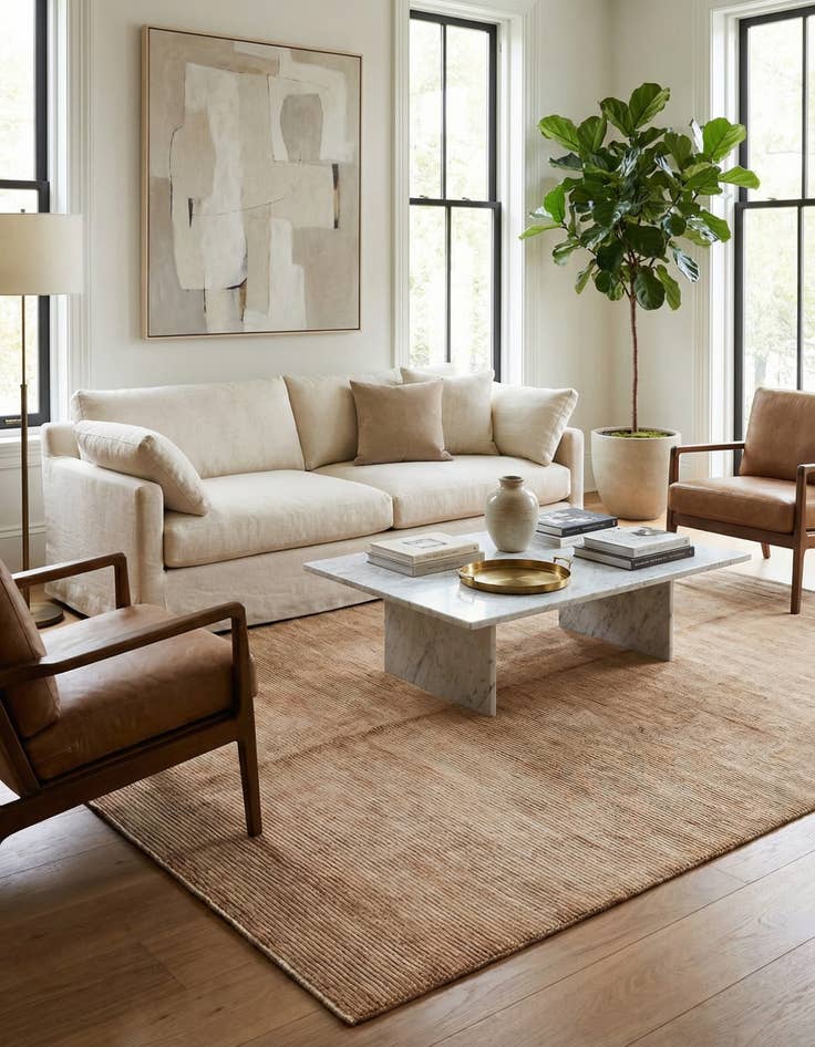 Detail image of  8' 3 x 11' 1  Hand Knotted Darya Wool Rug