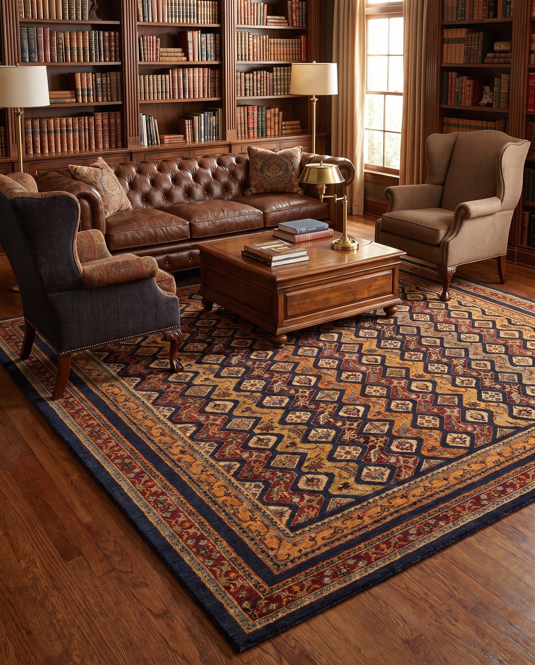 8' 5 x 10' 2 Hand Knotted Bakhtiar Rug