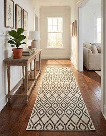 2' x 8' Easy-Clean Jill Zarin Turks and Caicos Indoor / Outdoor Runner Rug