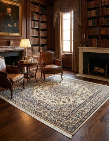 4' 2 x 6' 5 Nain Rug