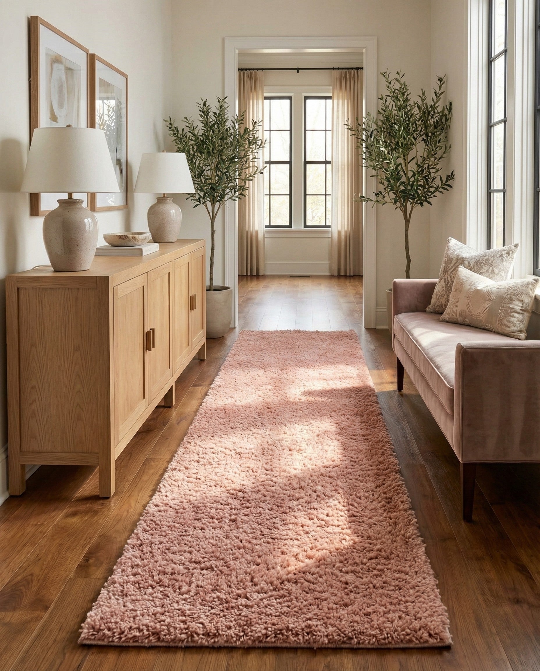  2' 6 x 16' 5 Everyday Shag Runner Rug