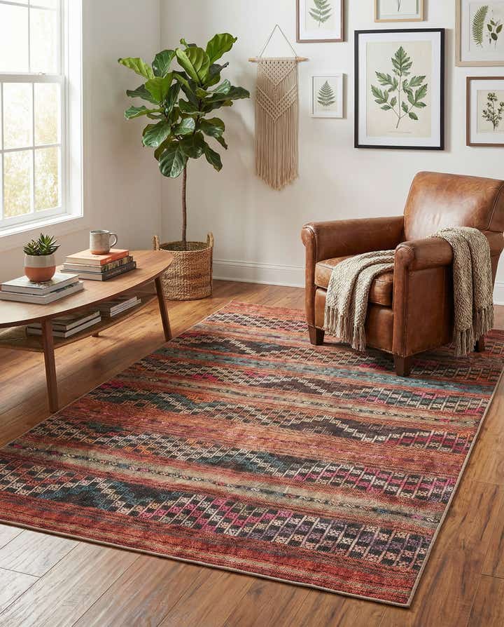5' x 8' Washable Timeless Rug