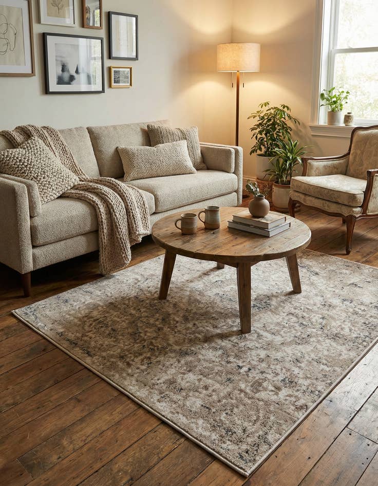 Detail image of 4' x 4' Oregon Square Rug