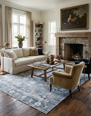 8' 10 x 12' 3 Hand Knotted Ultra Vintage Persian Wool Rug