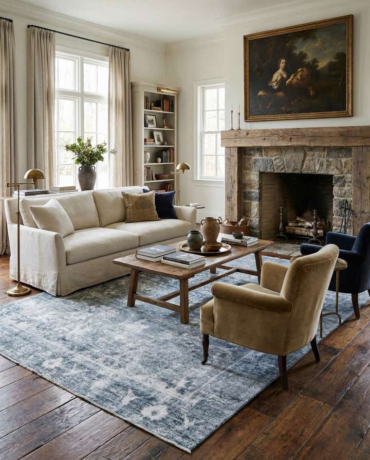 8' 10 x 12' 3 Hand Knotted Ultra Vintage Persian Wool Rug