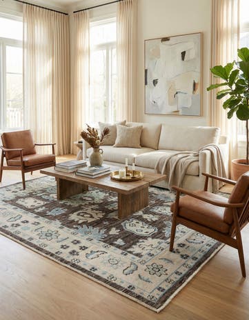 8' 2 x 10' 1 Hand Knotted Moroccan Wool Rug
