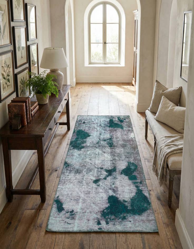 Detail image of 3' 3 x 6' 2  Hand Knotted Ultra Vintage Persian Wool Runner Rug