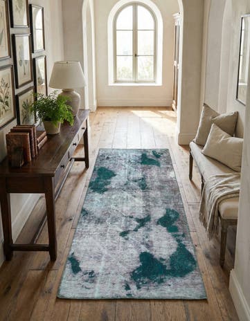 3' 3 x 6' 2 Hand Knotted Ultra Vintage Persian Wool Runner Rug