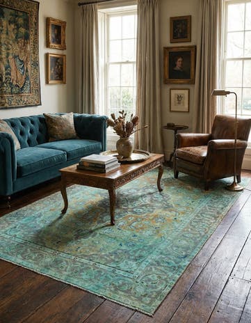 3' 10 x 6' 5 Vintage Royal Rug