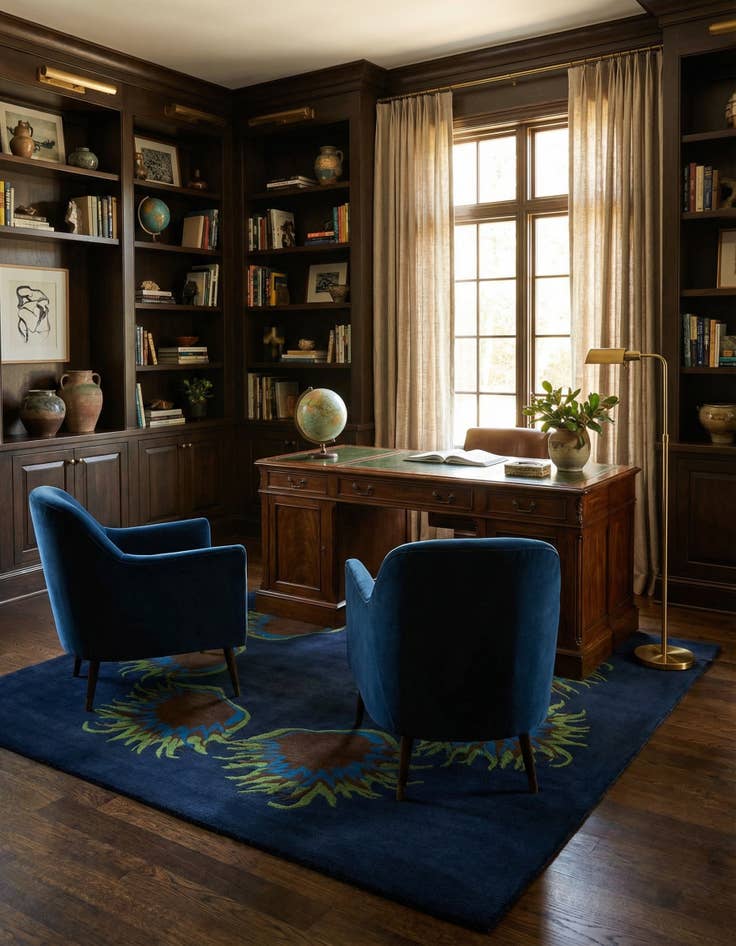 Detail image of 7' 6 x 7' 7 Luna Square Rug