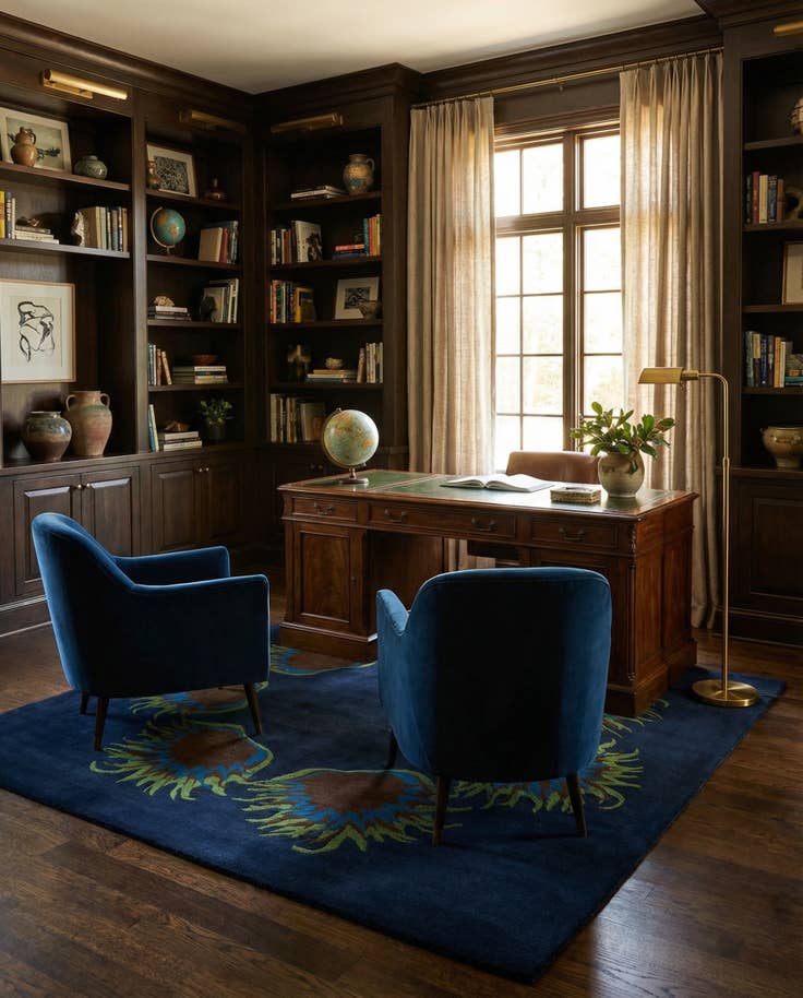 Detail image of 7' 6 x 7' 7 Luna Square Rug