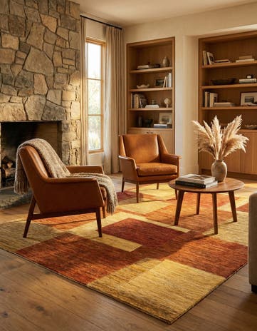 5' x 6' 4 Juma Wool Rug