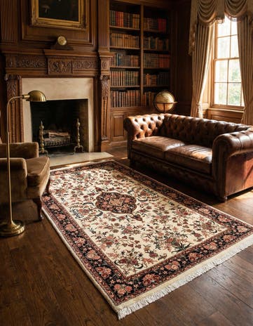 3' 5 x 6' 3 Bidjar Wool Rug