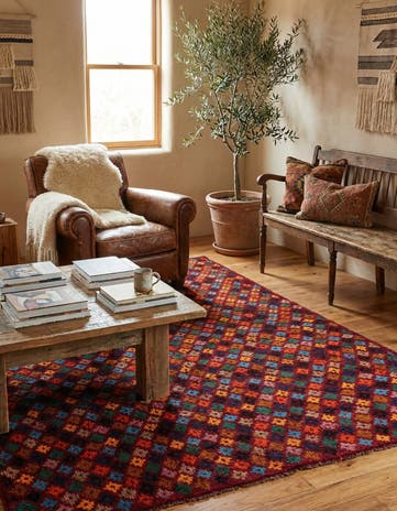 4' x 6' Hand Knotted Balouch Wool Rug