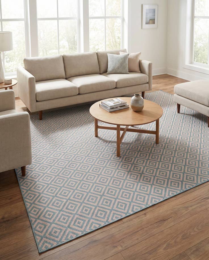 Detail image of 7' x 10' Easy-Clean Jill Zarin Costa Rica Indoor / Outdoor Rug