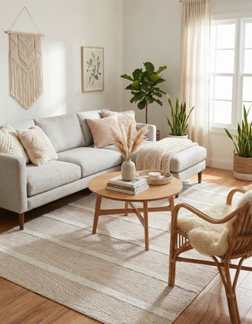 Beige Sabrina Soto Casa Madrid Rug