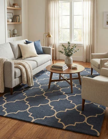 5' x 8' Luna Wool Rug