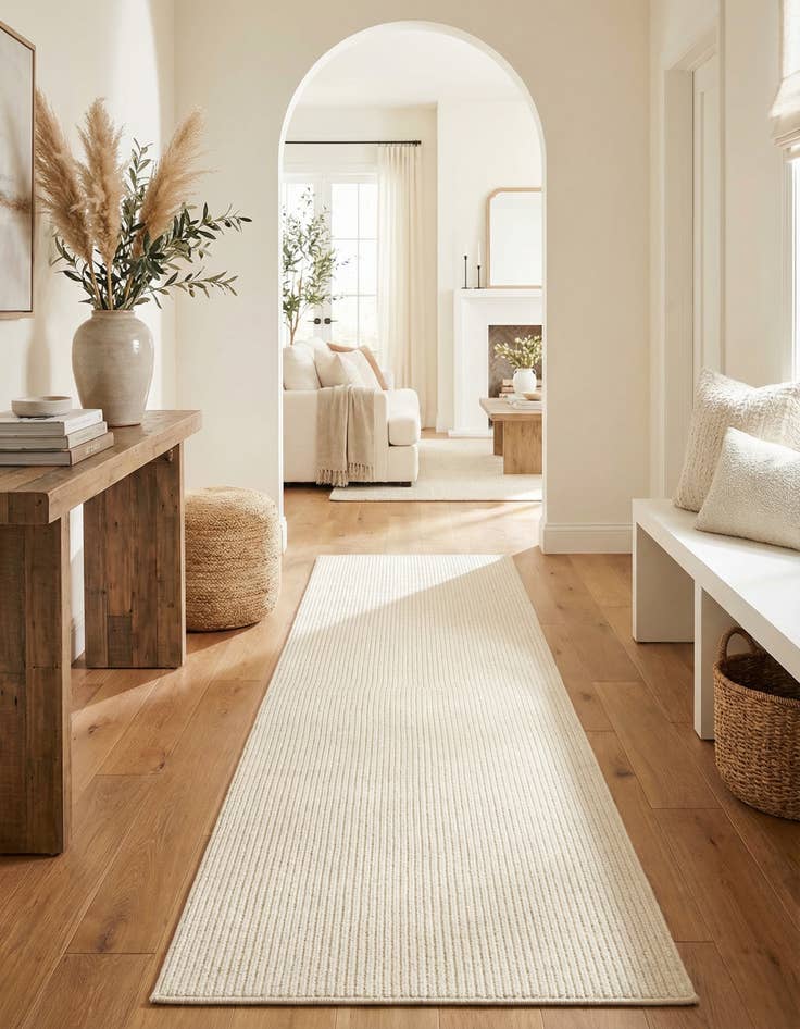 Detail image of 2' 7 x 10'  Washable Jill Zarin Palm Springs Indoor / Outdoor Runner Rug