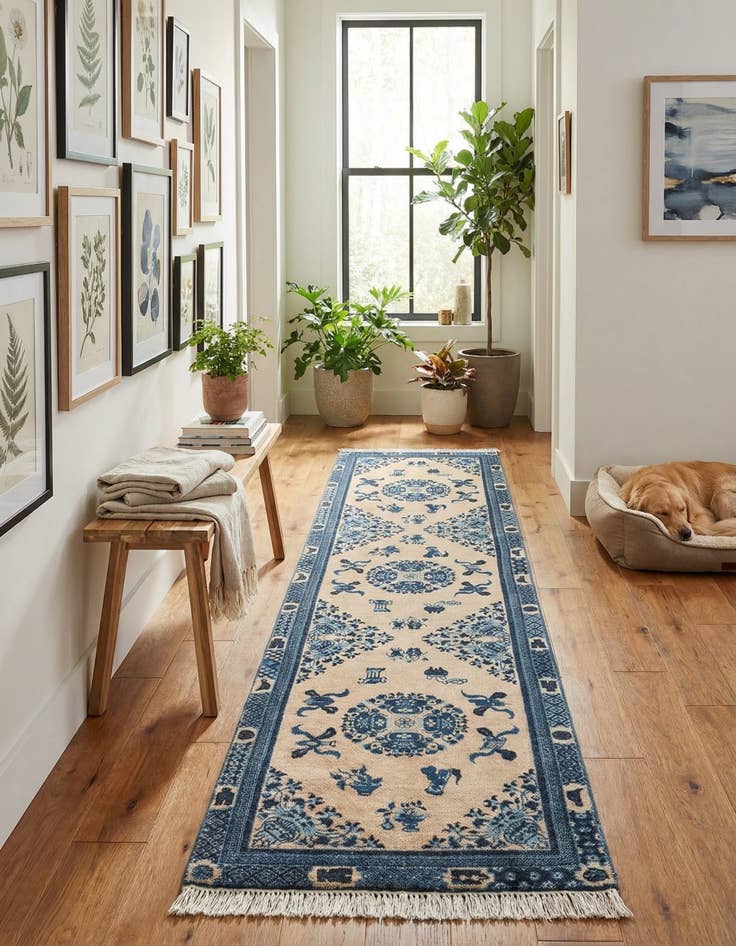 Detail image of 2' x 8' Boutique Runner Rug