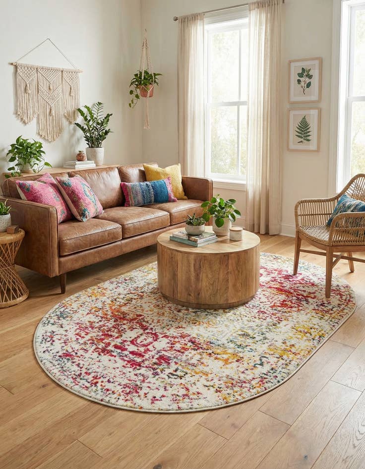 Detail image of  4' x 6' Arlington Oval Rug