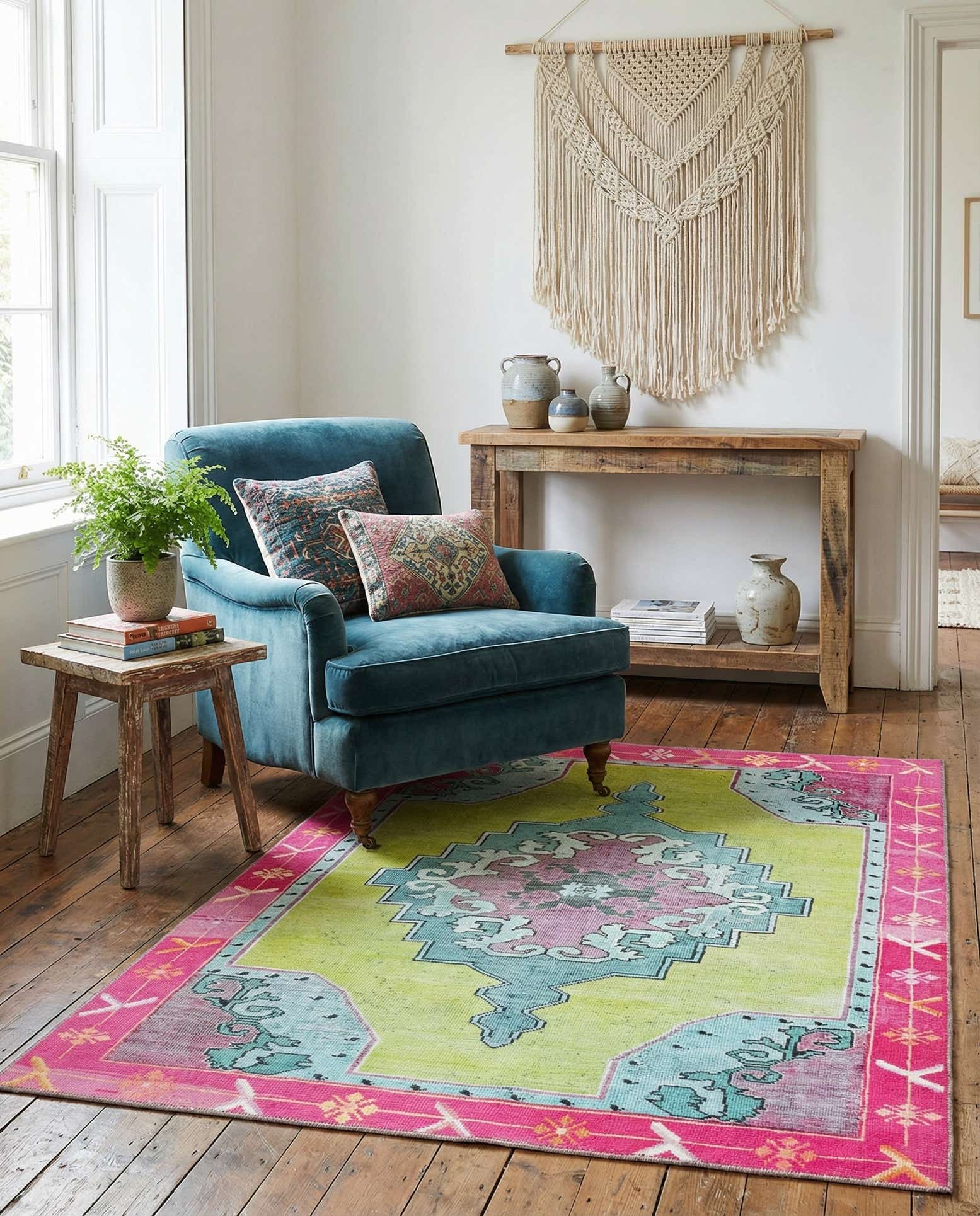 3' 6 x 5' 6 Washable Timeless Rug