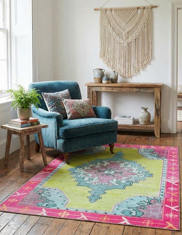 3' 6 x 5' 6 Washable Timeless Rug