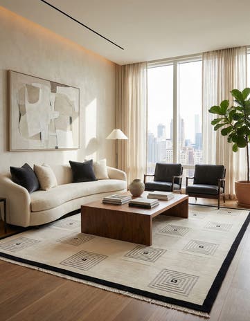 7' 10 x 10' 1 Hand Knotted Darya Wool Rug
