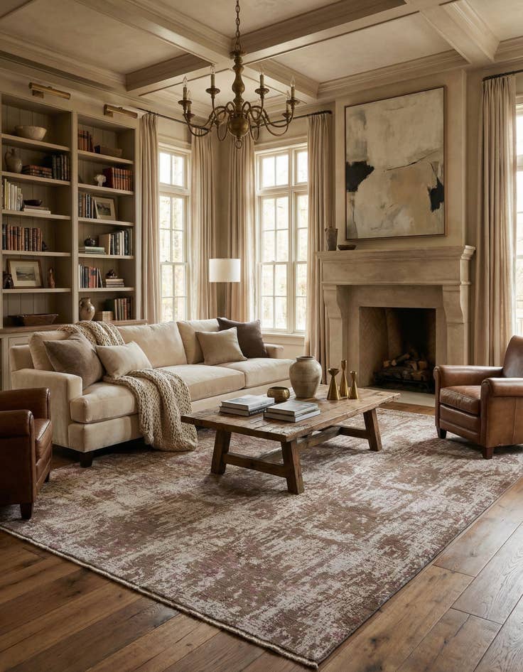 Detail image of 9' 4 x 12' 7  Hand Knotted Ultra Vintage Persian Wool Rug