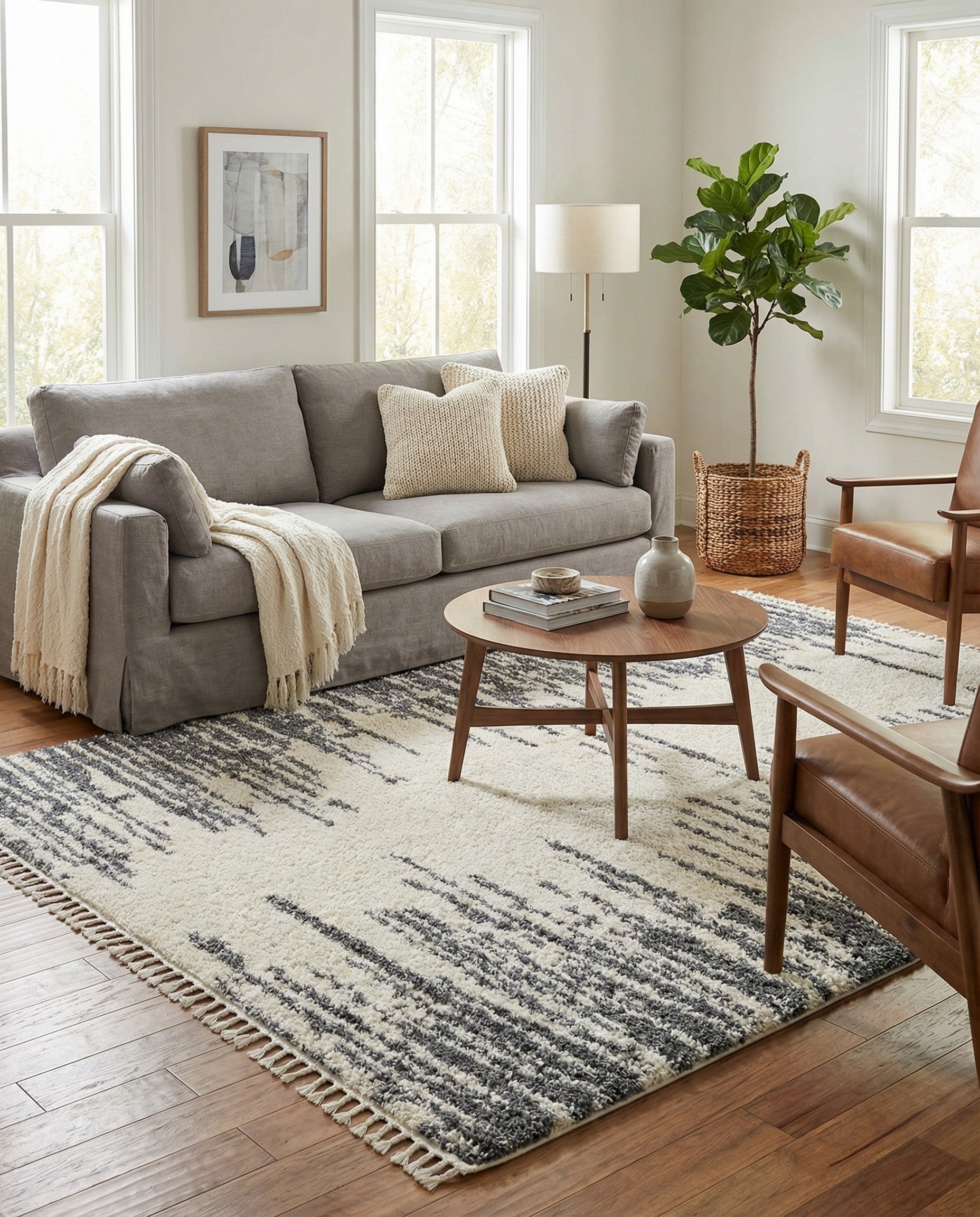  9' x 12' Serenity Shag Rug