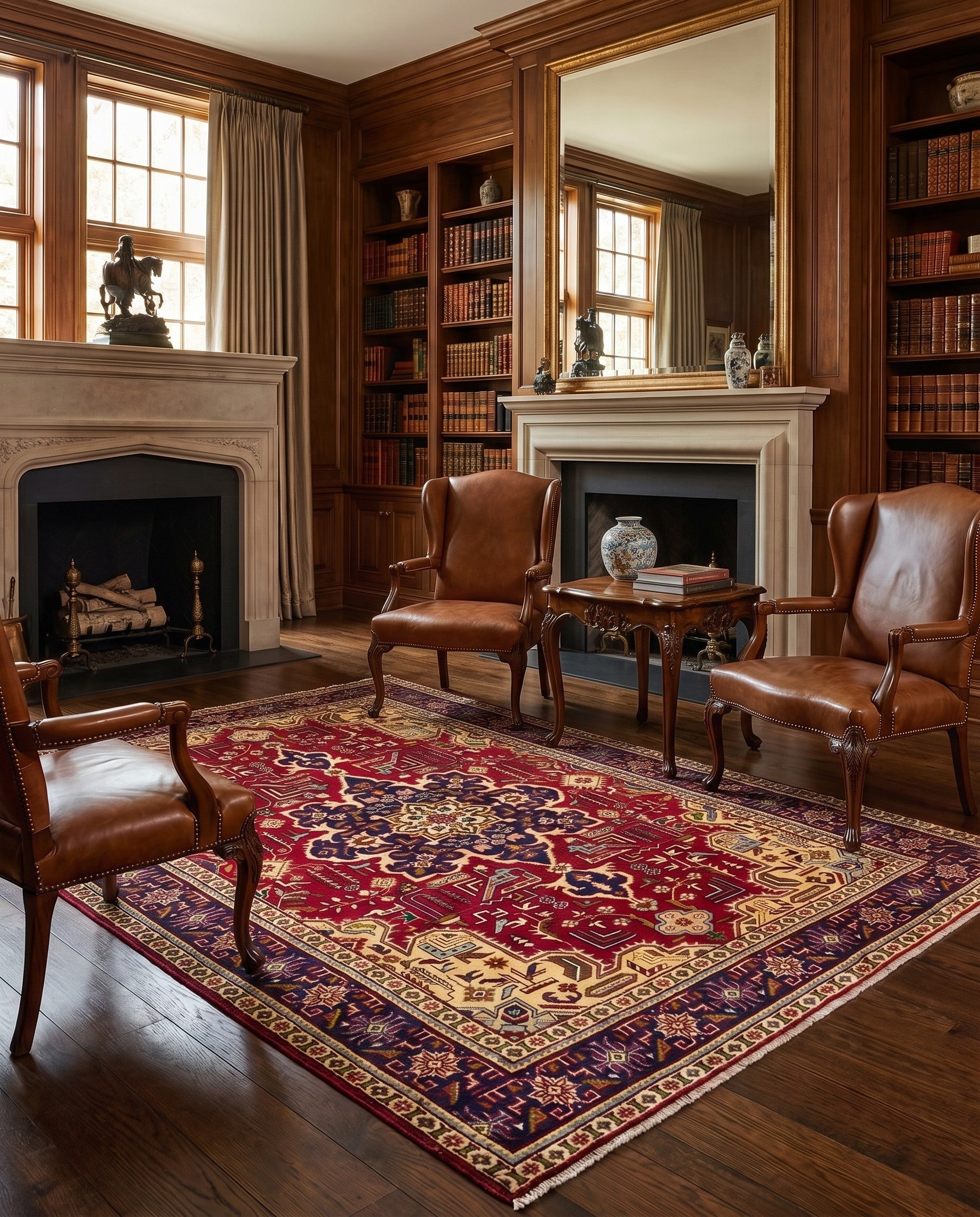 4' 5 x 6' 6 Tabriz Rug