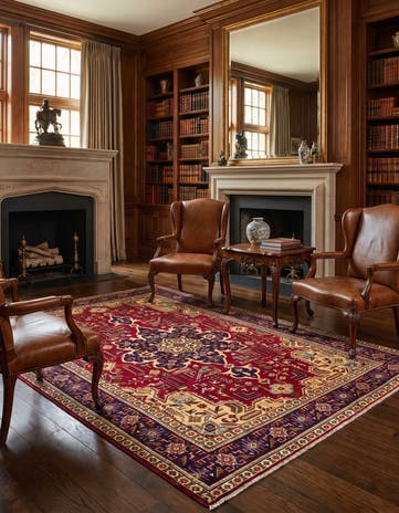 4' 5 x 6' 6 Tabriz Rug